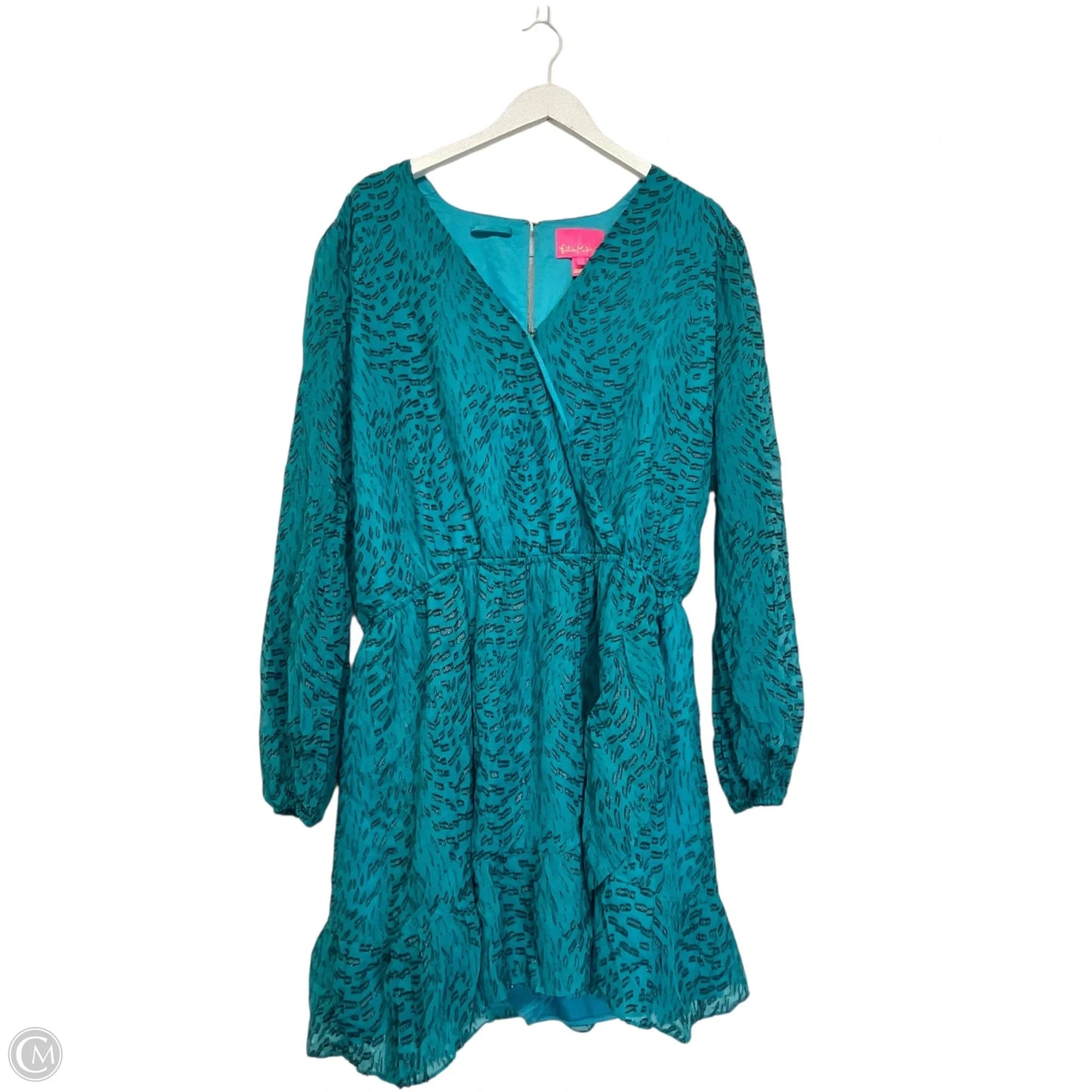 Dress Designer By Lilly Pulitzer In Blue, Size: Xl