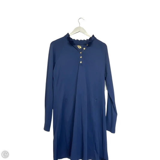Dress Designer By Lilly Pulitzer In Blue, Size: L