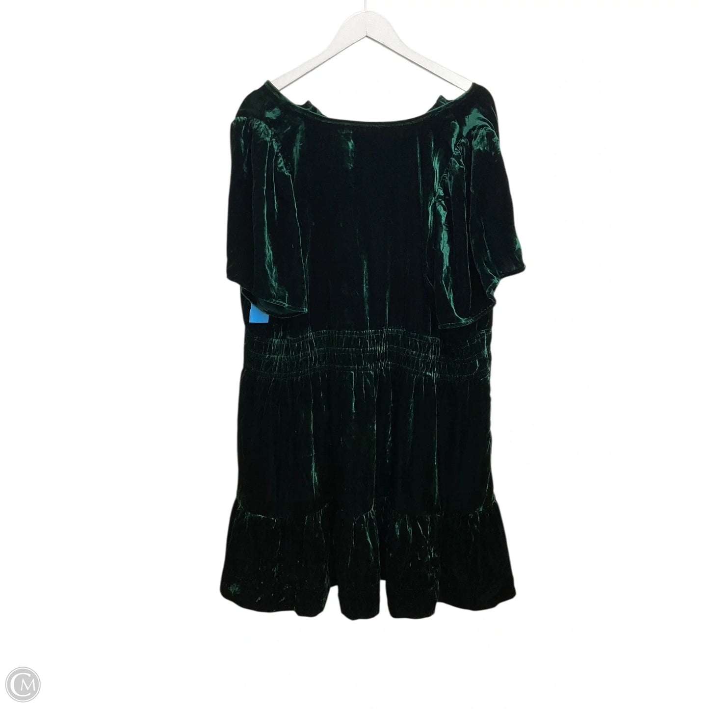 Dress Casual Short By Anthropologie In Green, Size: 2x