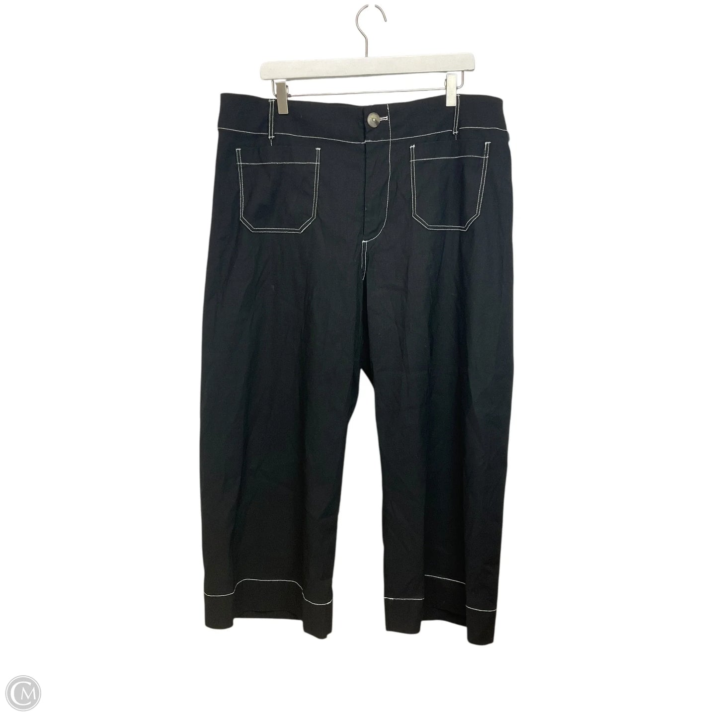 Pants Wide Leg By Maeve In Black, Size: 20
