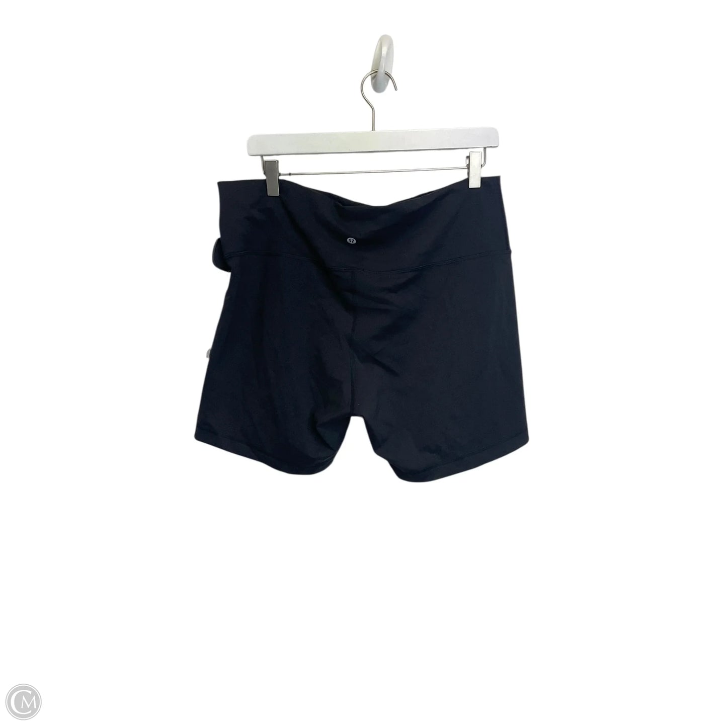 Athletic Shorts By Lululemon In Black, Size: 18