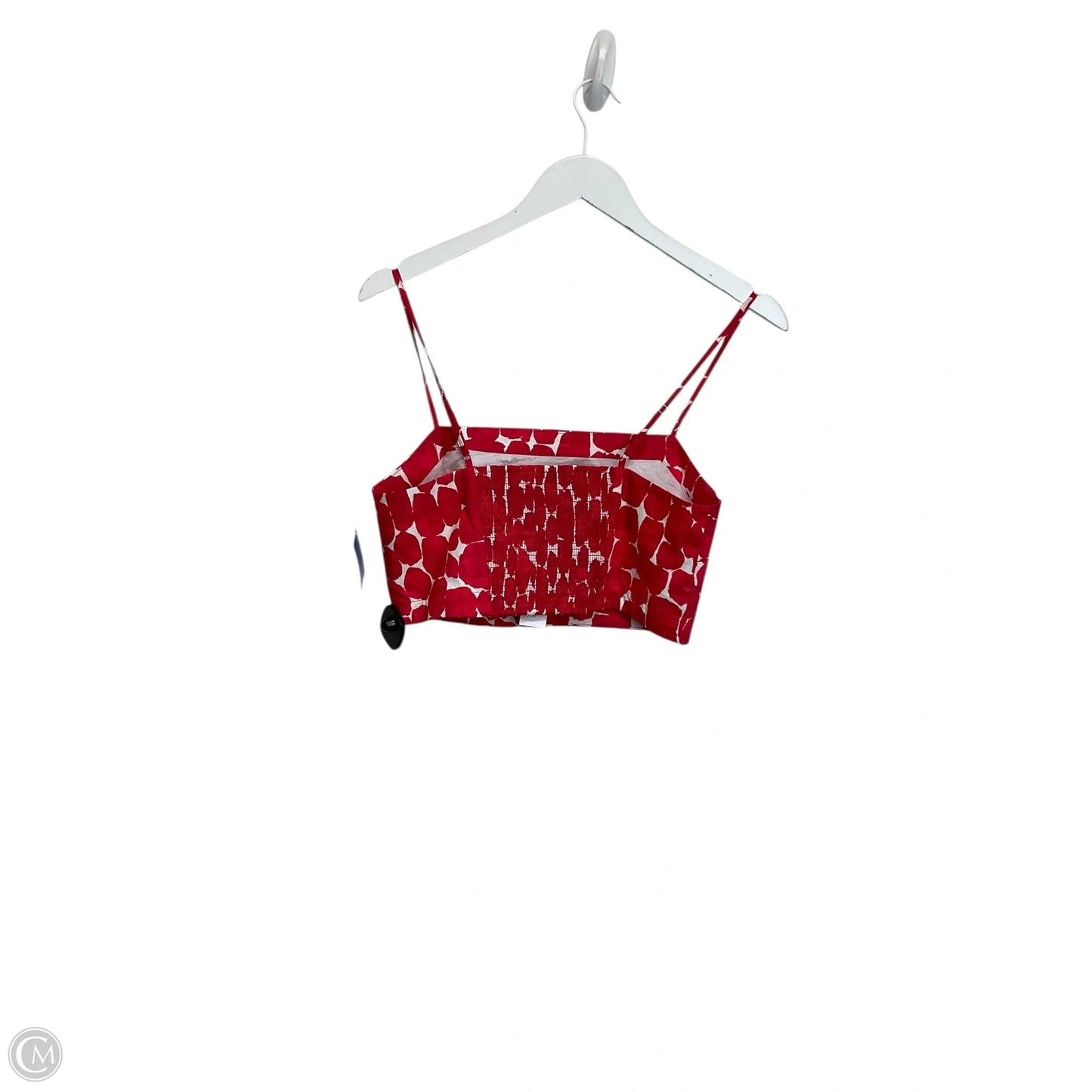 Skirt Set 2pc By Banana Republic In Red & White, Size: S