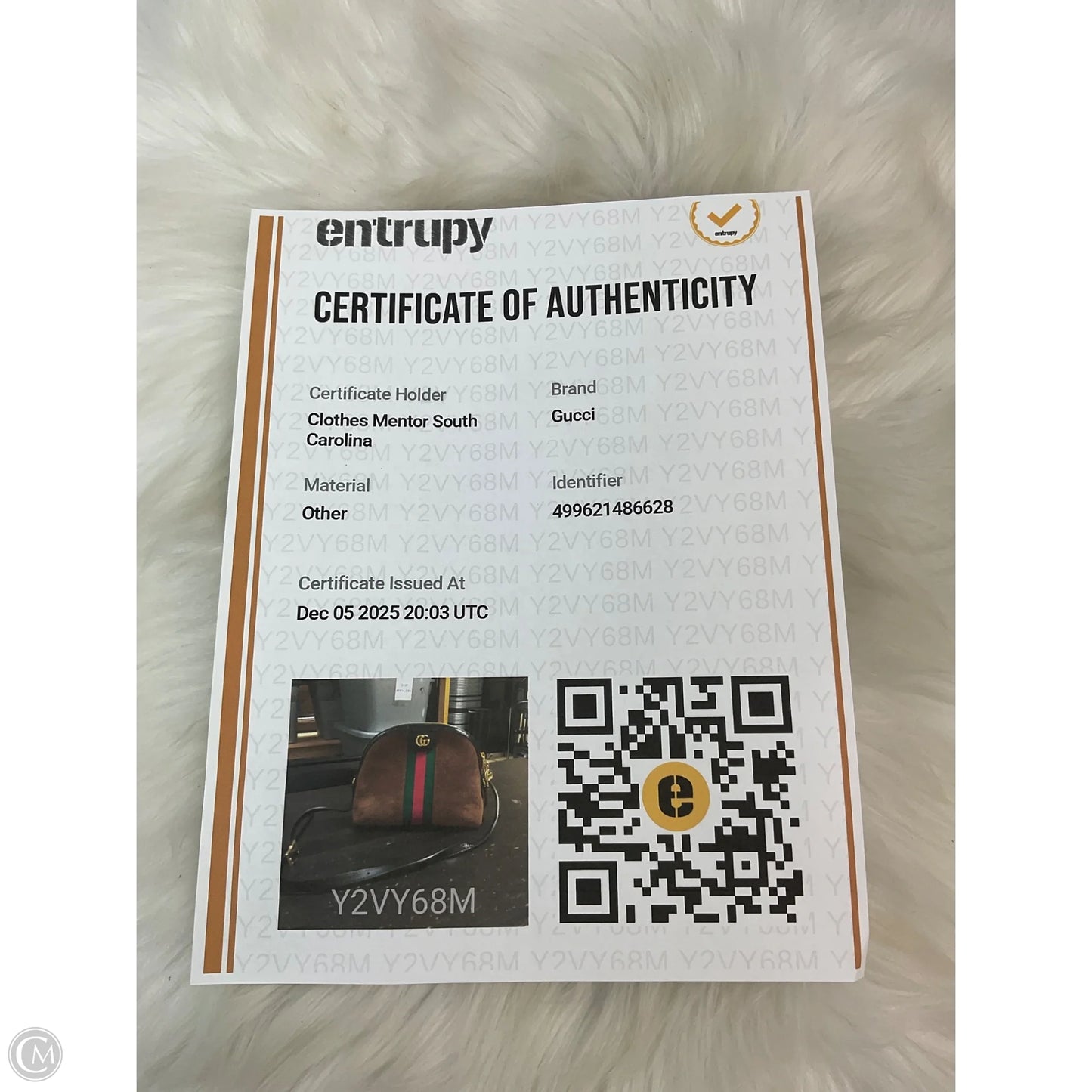 Crossbody Luxury Designer By Gucci, Size: Small