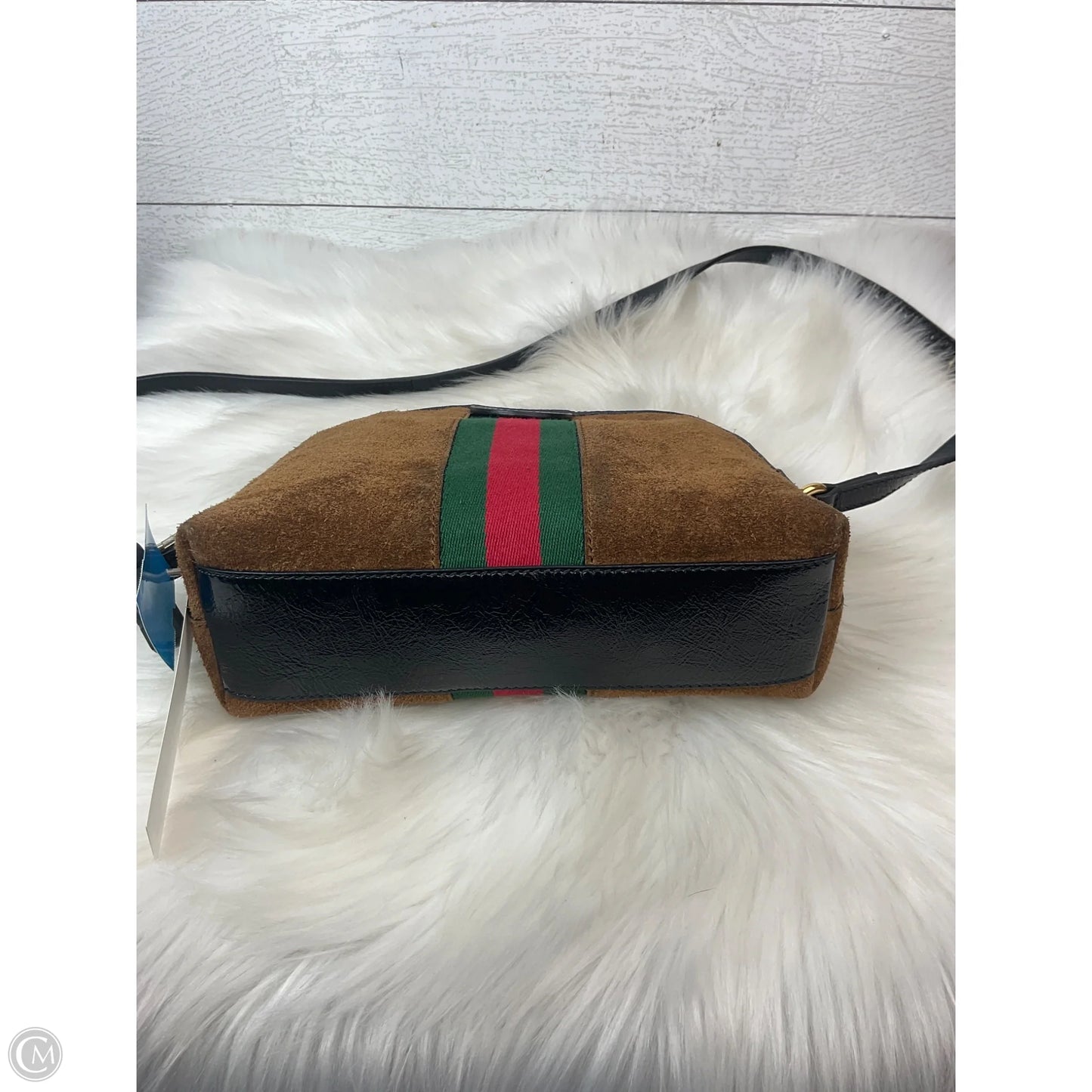 Crossbody Luxury Designer By Gucci, Size: Small