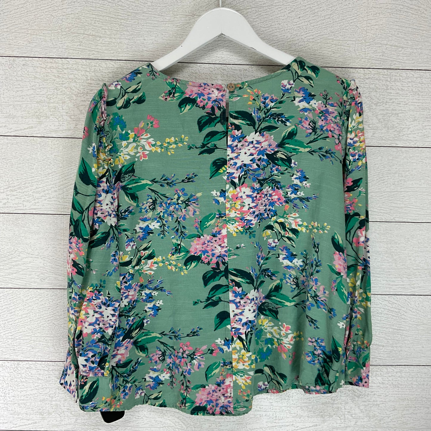 Top Long Sleeve By Lc Lauren Conrad In Green, Size: M