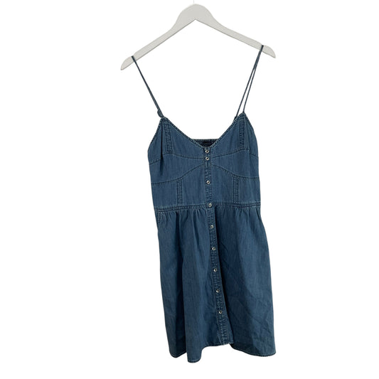 Dress Casual Short By Express In Blue Denim, Size: M