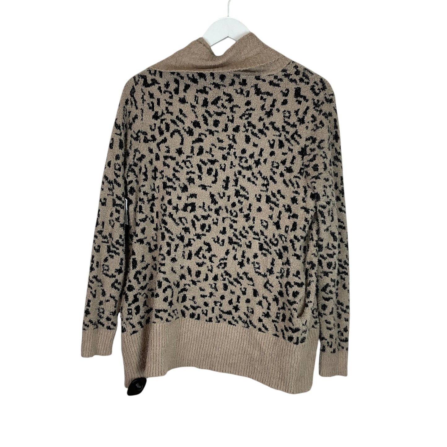 Sweater Cardigan By Rachel Zoe In Animal Print, Size: M