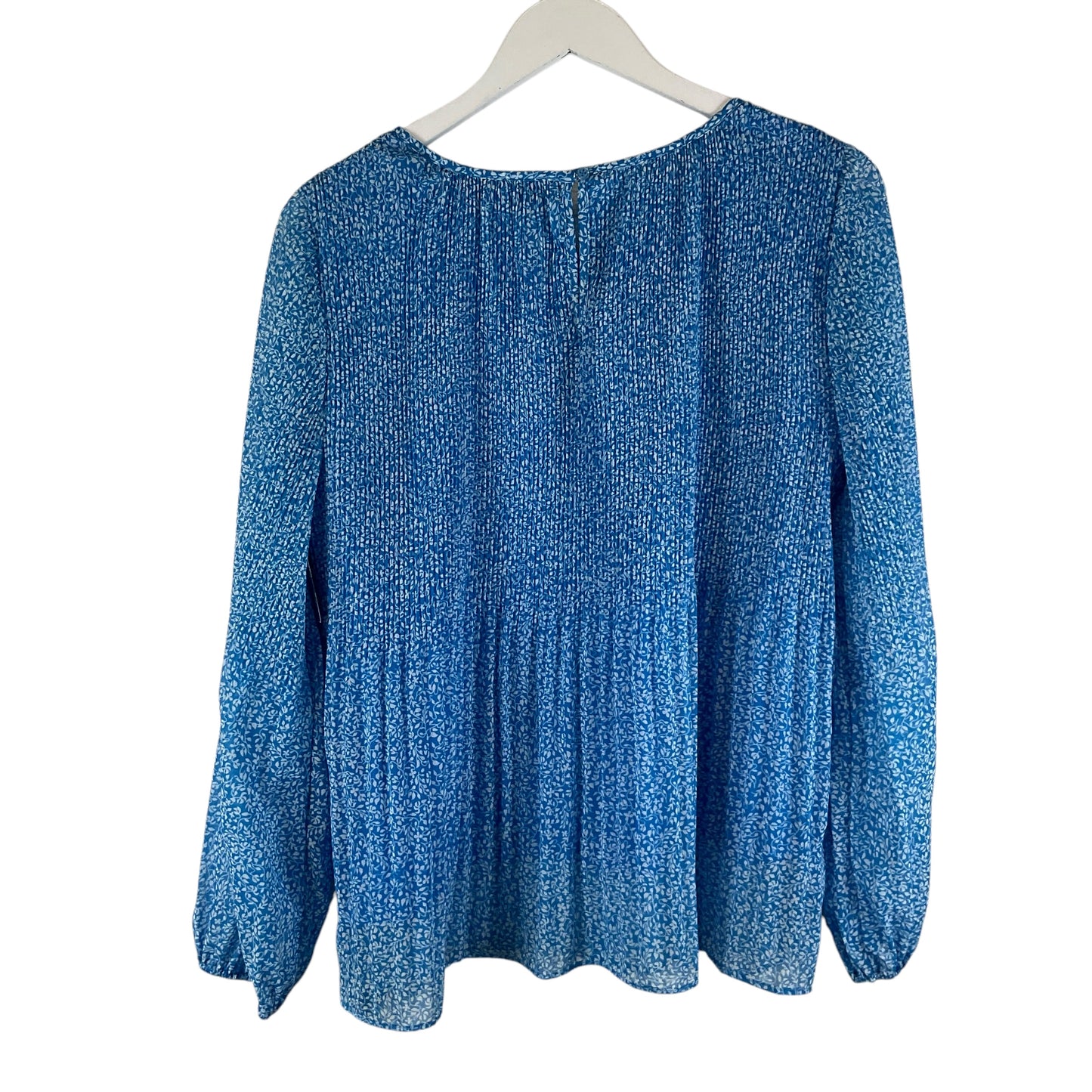 Top Long Sleeve By Grand And Greene In Blue, Size: M