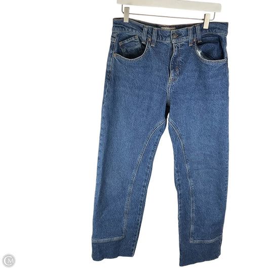 Jeans Wide Leg By We The Free In Blue Denim, Size: 6