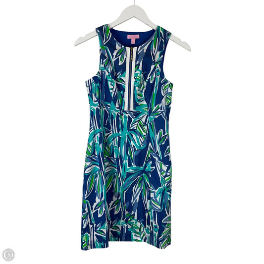 Dress Designer By Lilly Pulitzer In Blue, Size: 0
