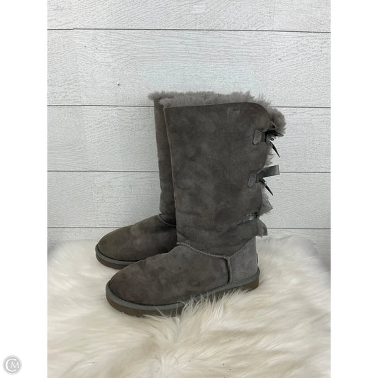 Boots Designer By Ugg In Grey, Size: 7