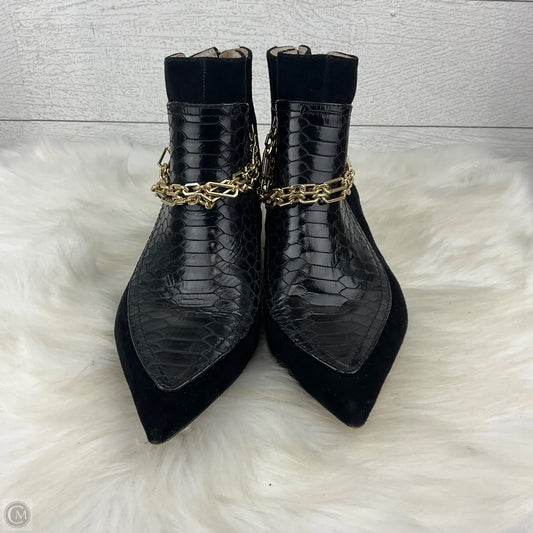 Boots Ankle Heels By Louise Et Cie In Black, Size: 8