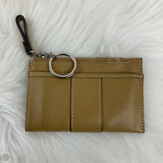 Coin Purse Designer By Coach, Size: Small