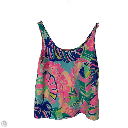 Top Sleeveless Designer By Lilly Pulitzer In Multi-colored, Size: M