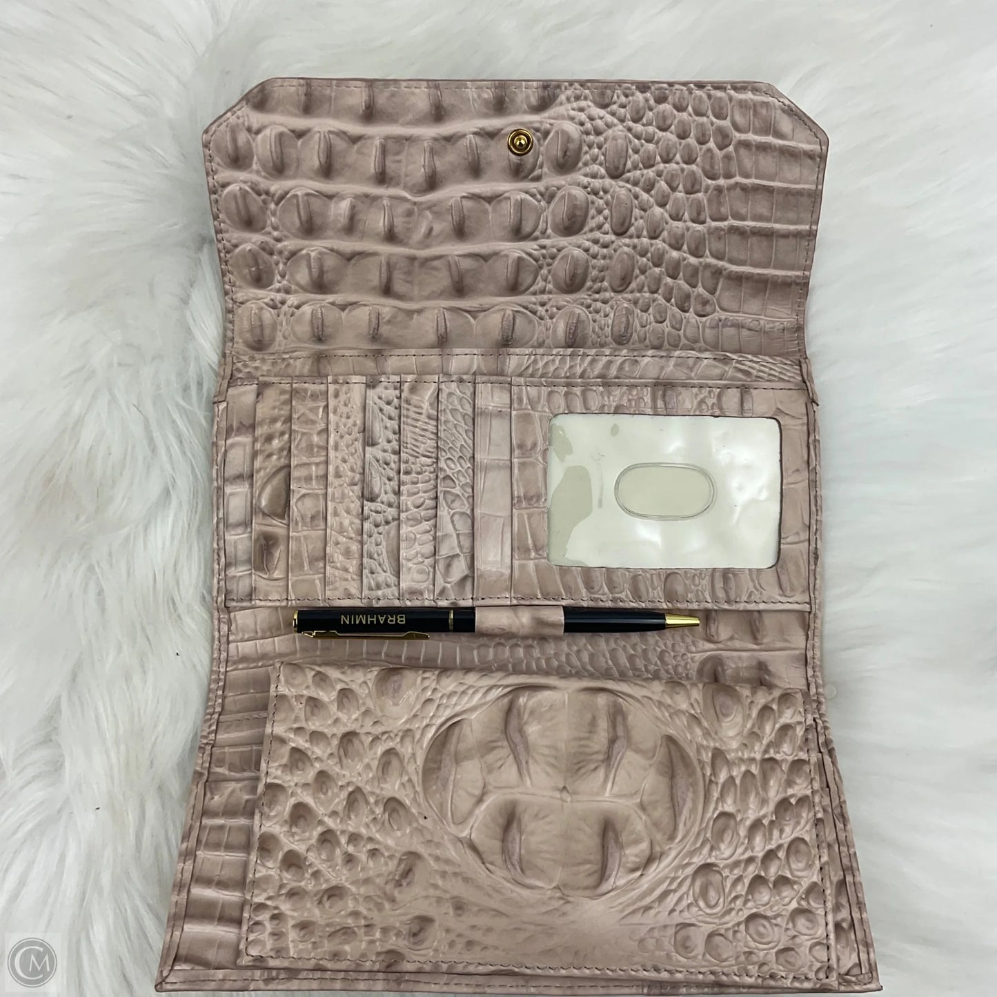 Wallet Designer By Brahmin, Size: Medium
