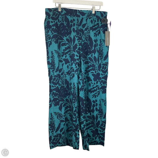 Pants Linen By Soft Surroundings In Blue, Size: L