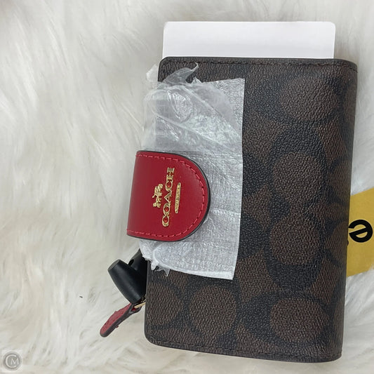 Wallet Designer By Coach, Size: Small