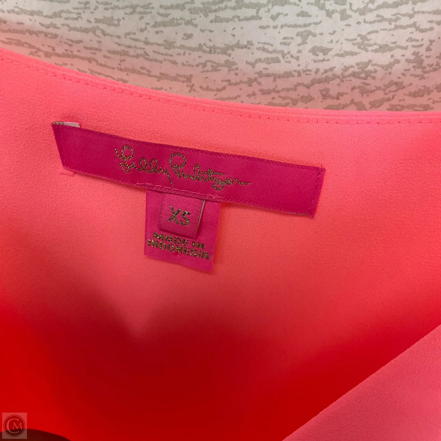 Top Sleeveless Designer By Lilly Pulitzer In Pink, Size: Xs