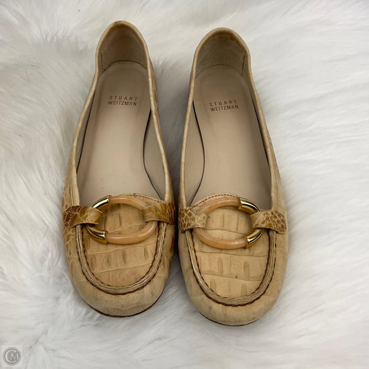 Shoes Designer By Stuart Weitzman In Tan, Size: 8