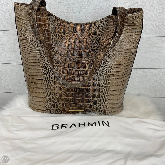 Handbag Designer By Brahmin, Size: Large