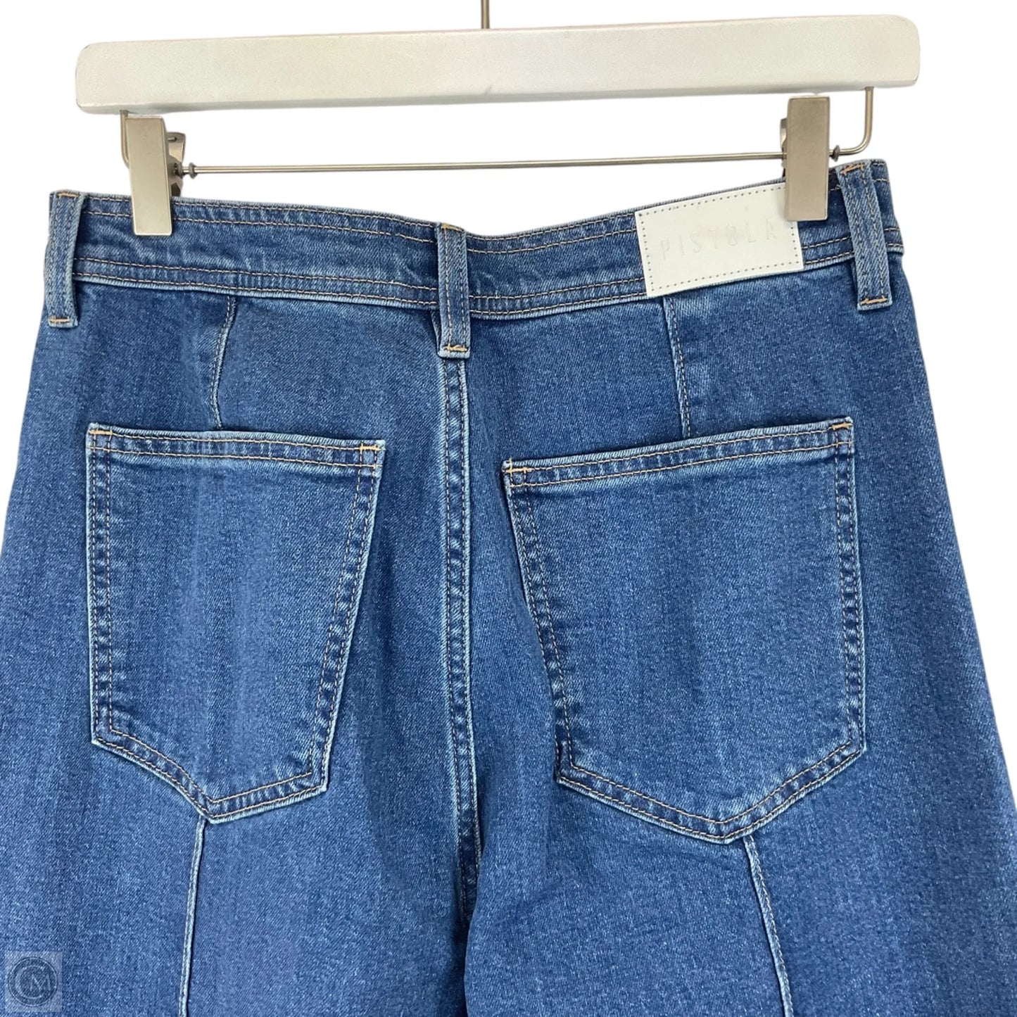Jeans Wide Leg By Pistola In Blue Denim, Size: 6