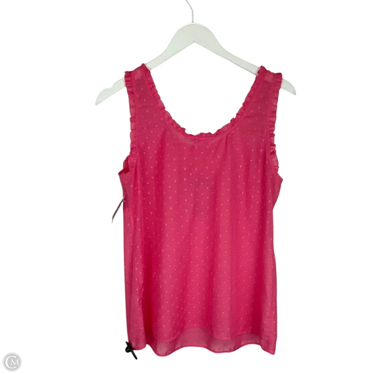 Top Sleeveless Designer By Lilly Pulitzer In Pink, Size: M