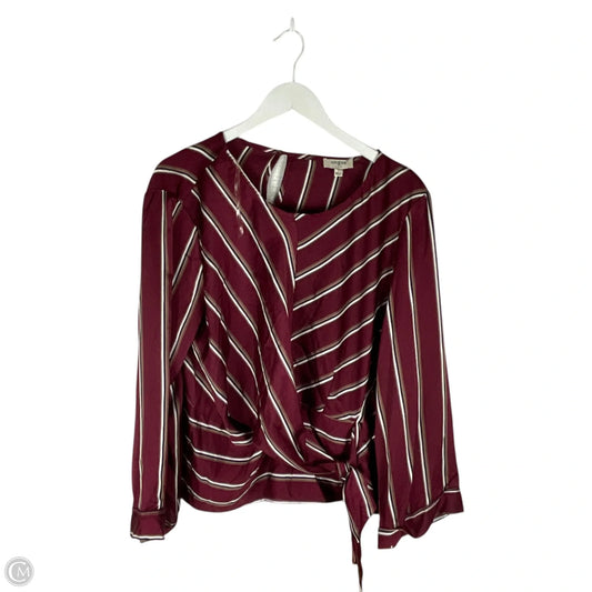 Top Long Sleeve By Umgee In Red, Size: L