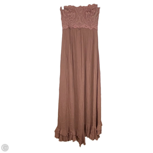 Dress Casual Maxi By Free People In Pink, Size: S