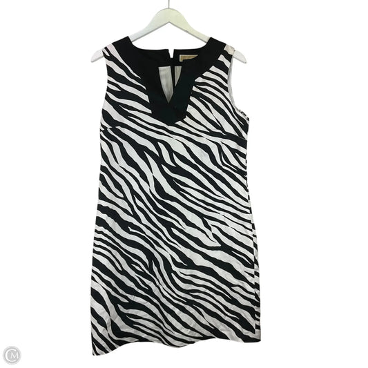 Dress Casual Short By Michael By Michael Kors In Black & White, Size: 10