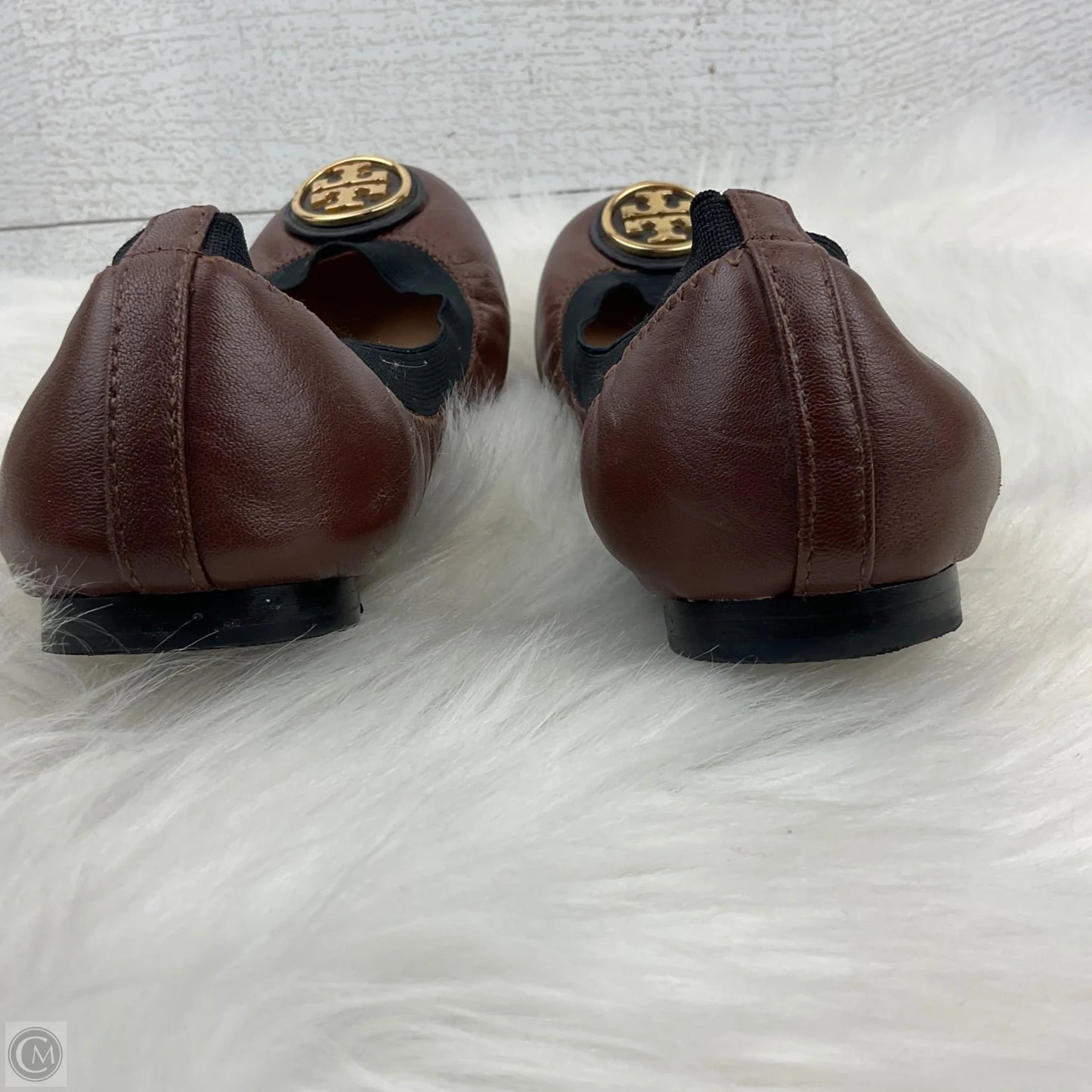 Shoes Designer By Tory Burch In Brown, Size: 8
