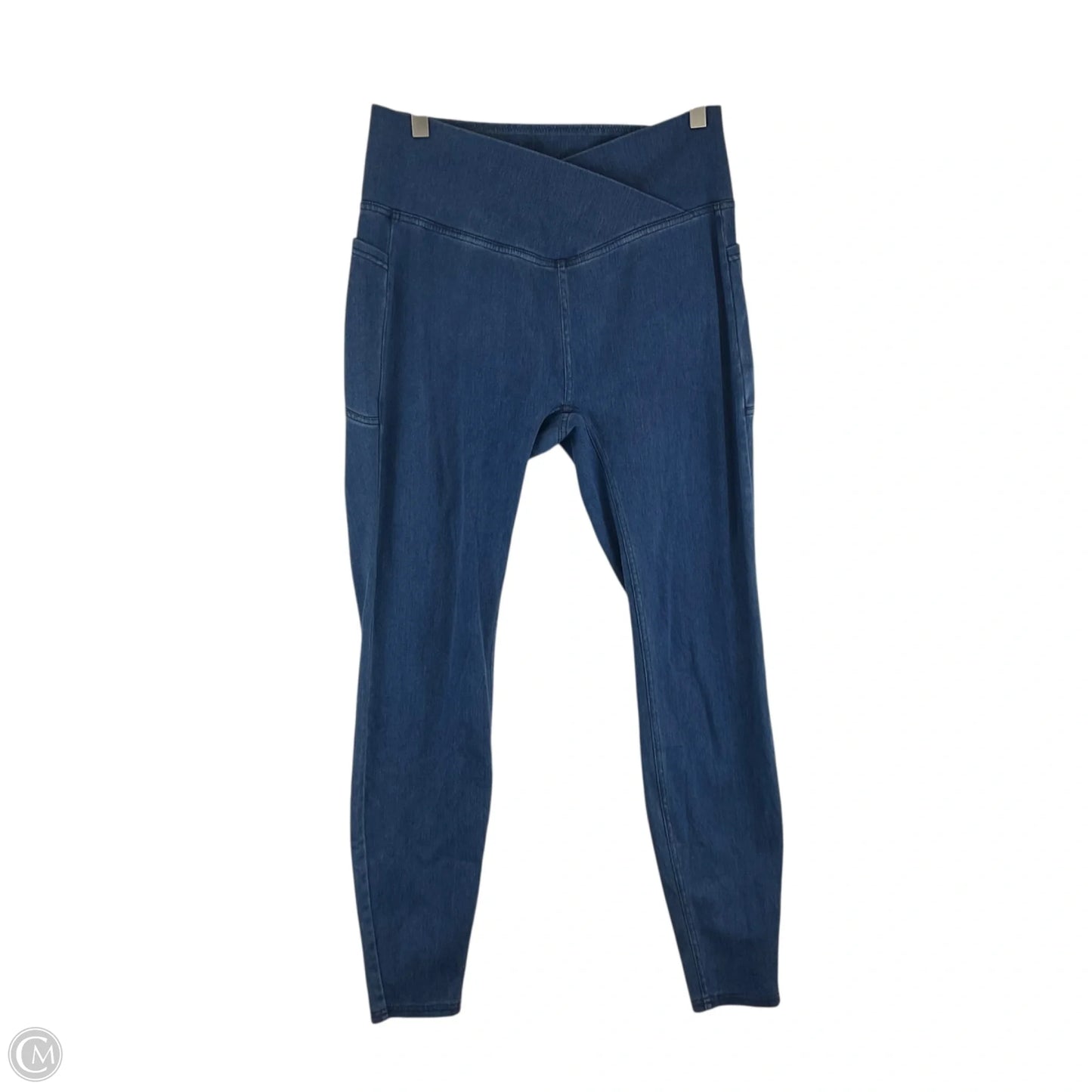 Pants Leggings By Clothes Mentor In Blue, Size: L