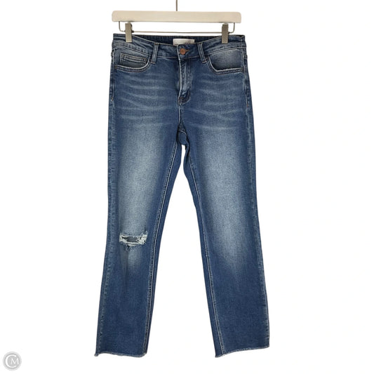 Jeans Boot Cut By Vervet In Blue Denim, Size: 6