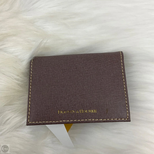 Id/card Holder Designer By Dooney And Bourke, Size: Small