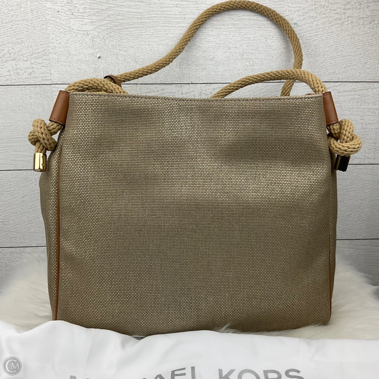 Handbag Designer By Michael Kors, Size: Medium