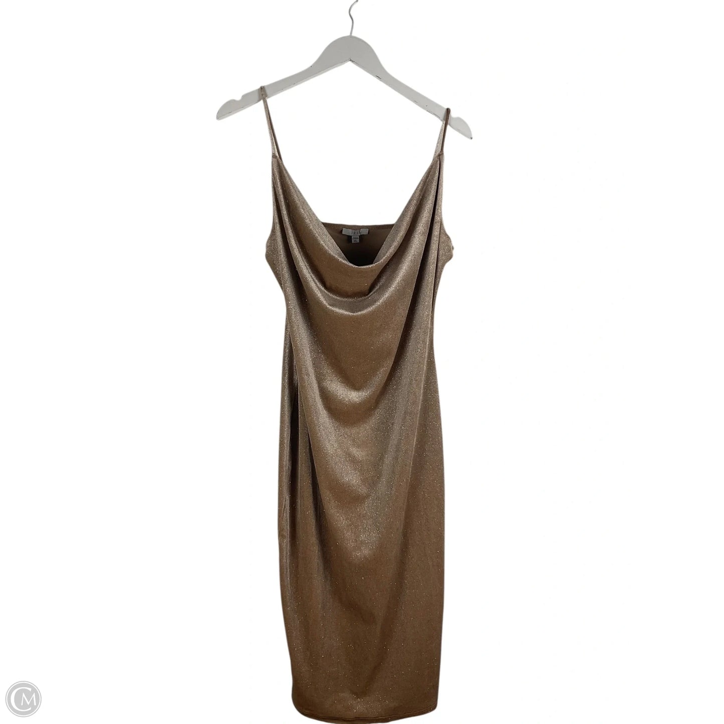 Dress Casual Short By Iris In Gold, Size: Xl