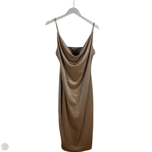 Dress Casual Short By Iris In Gold, Size: Xl