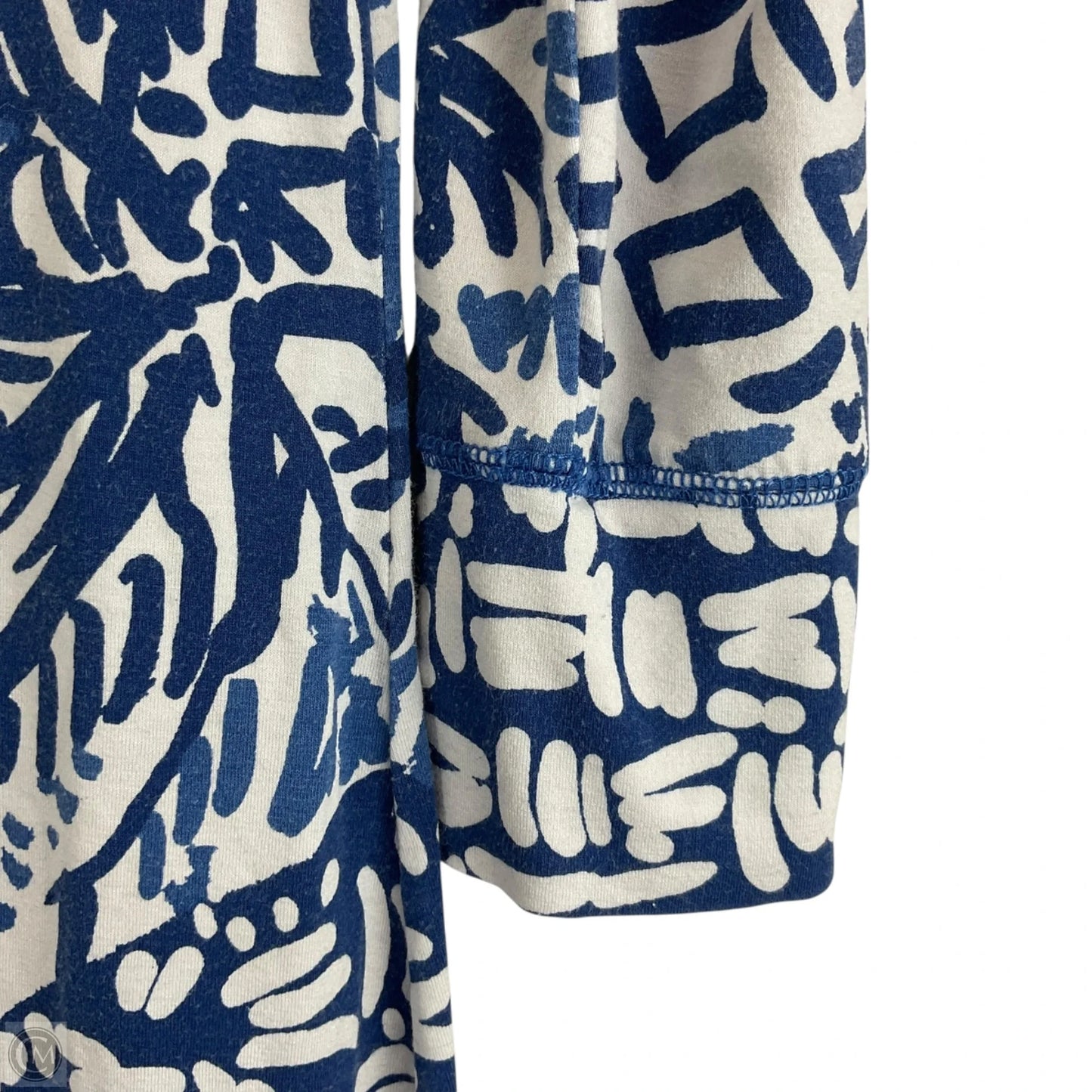 Dress Designer By Lilly Pulitzer In Blue & White, Size: S