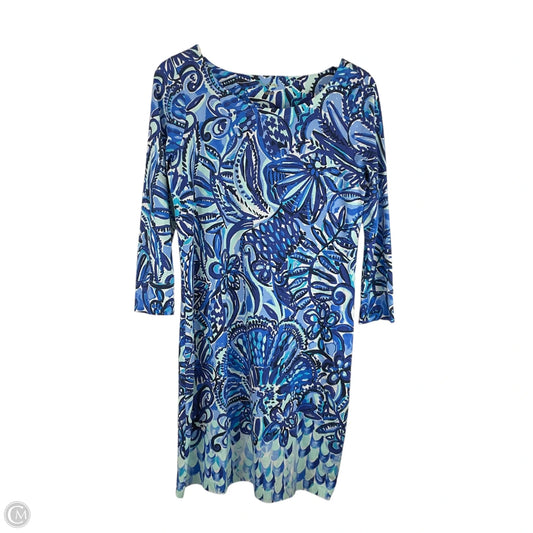 Dress Designer By Lilly Pulitzer In Blue, Size: M