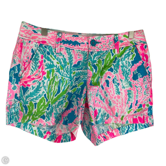 Shorts Designer By Lilly Pulitzer In Blue & Pink, Size: 6