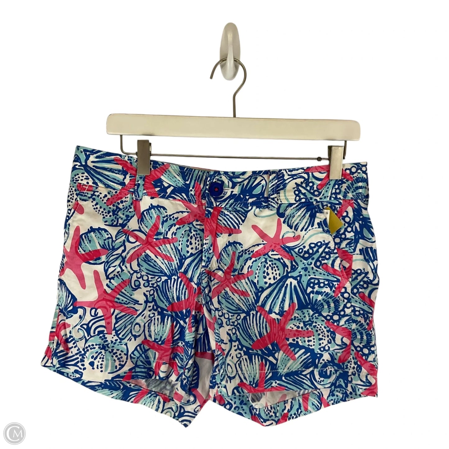 Shorts Designer By Lilly Pulitzer In Blue & Pink, Size: 6