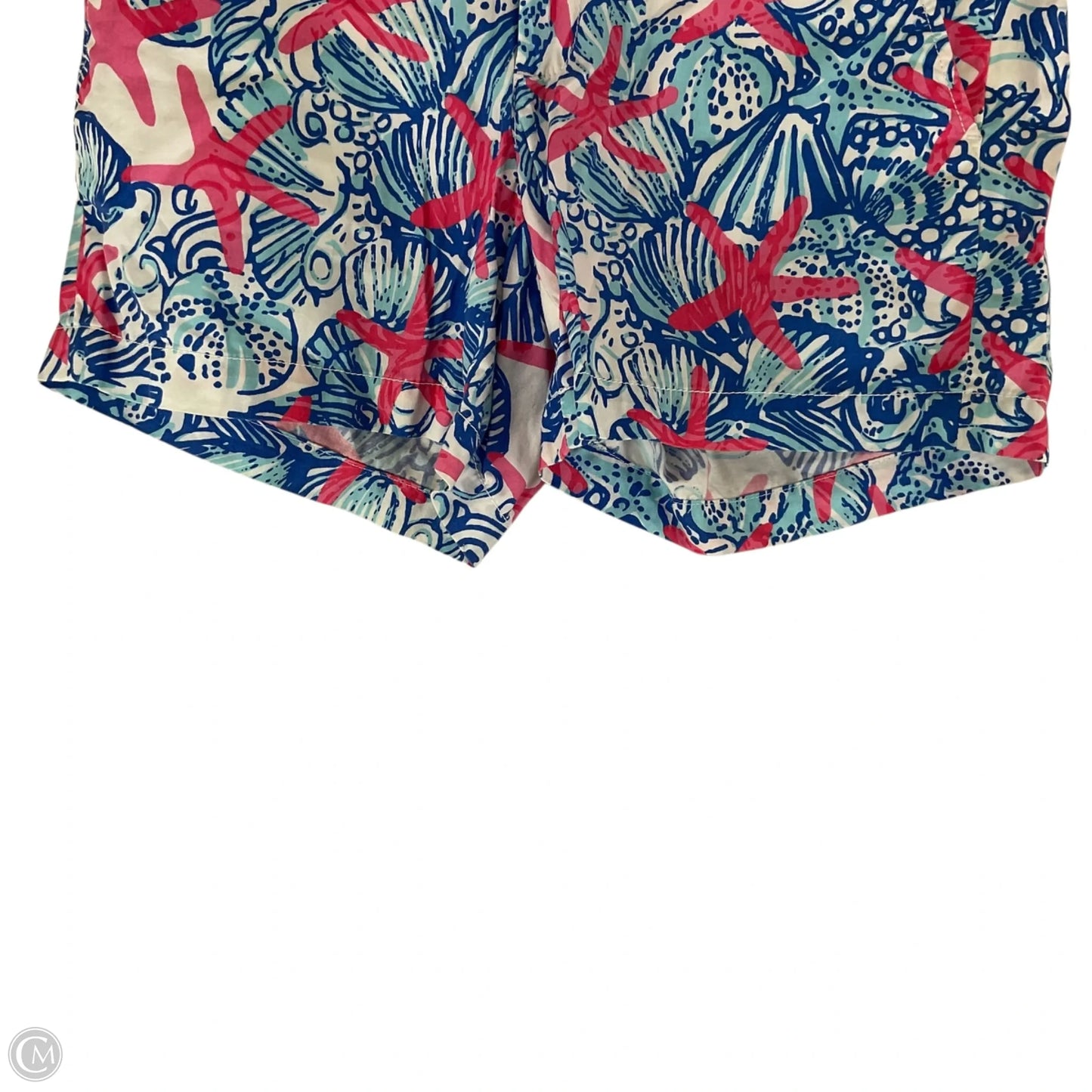 Shorts Designer By Lilly Pulitzer In Blue & Pink, Size: 6