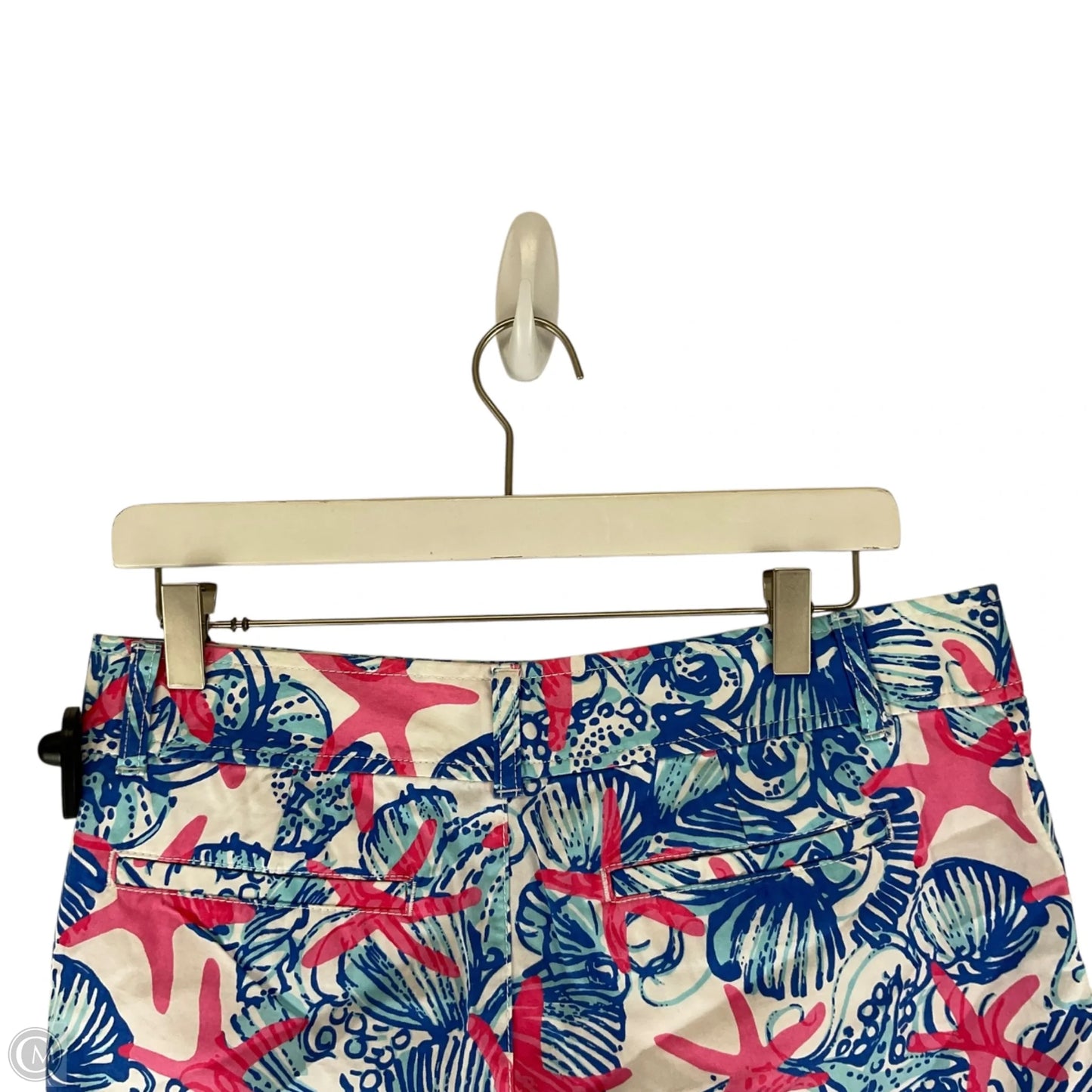 Shorts Designer By Lilly Pulitzer In Blue & Pink, Size: 6