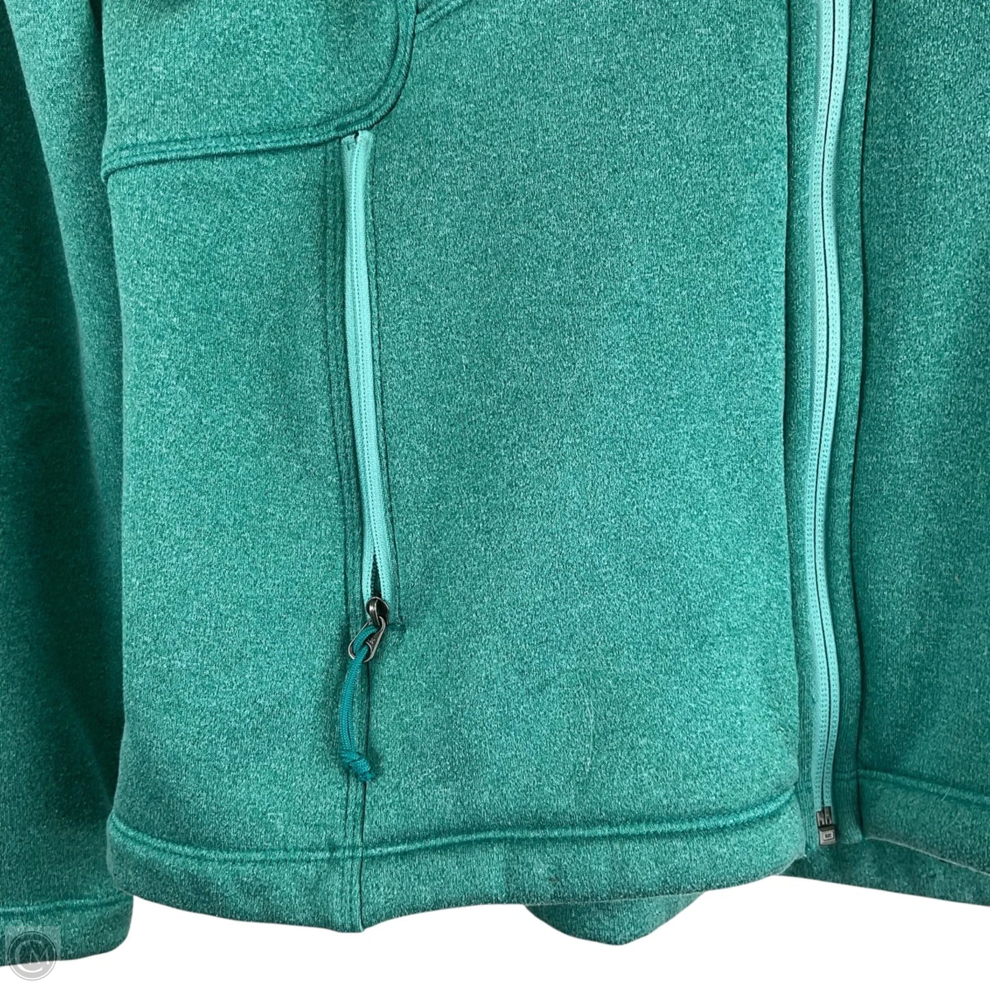 Jacket Faux Fur & Sherpa By The North Face In Green, Size: M