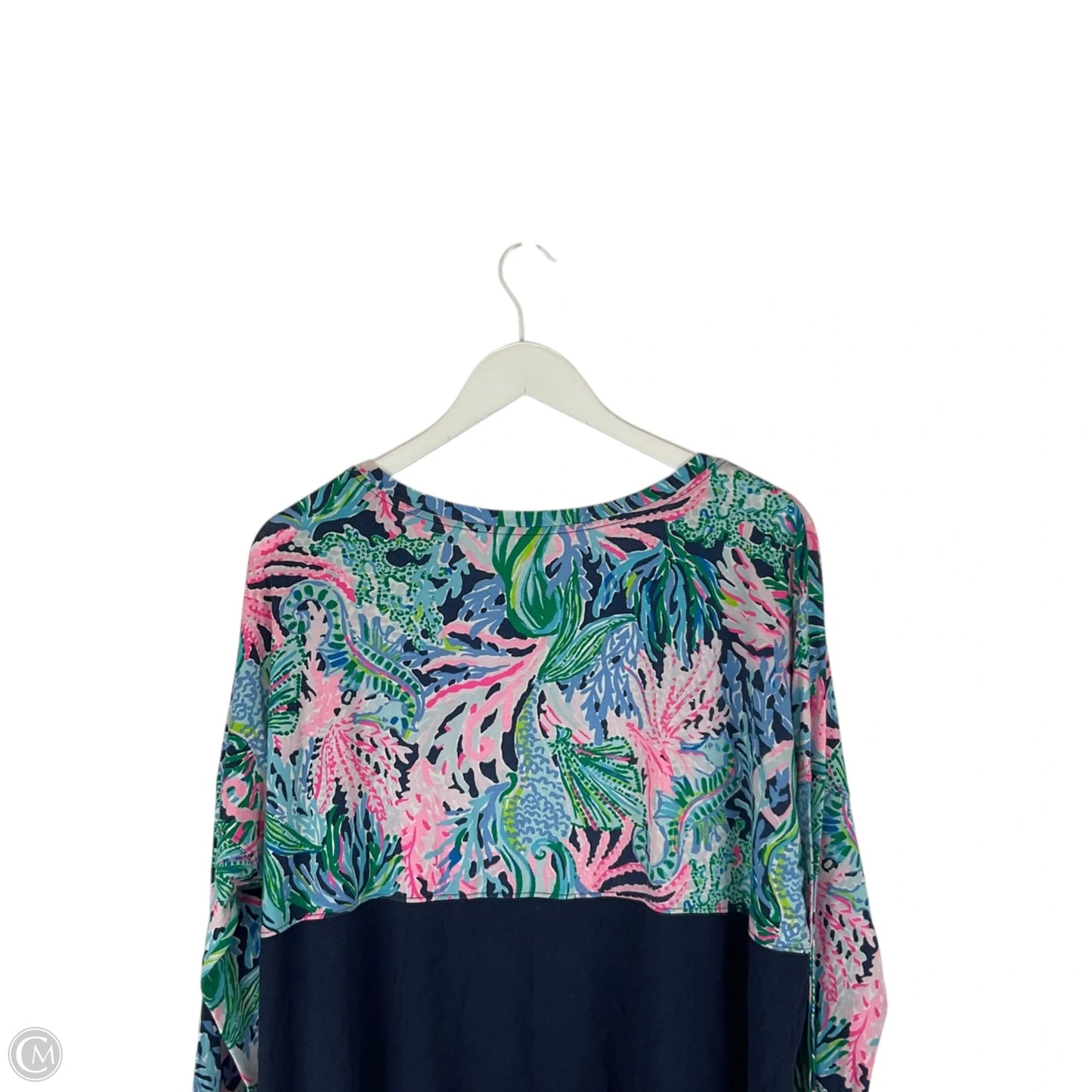 Top Long Sleeve Designer By Lilly Pulitzer In Multi-colored, Size: Xl