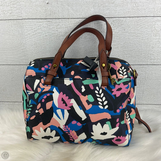 Handbag By Fossil, Size: Medium