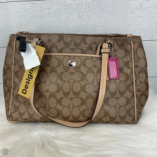Handbag Designer By Coach, Size: Medium