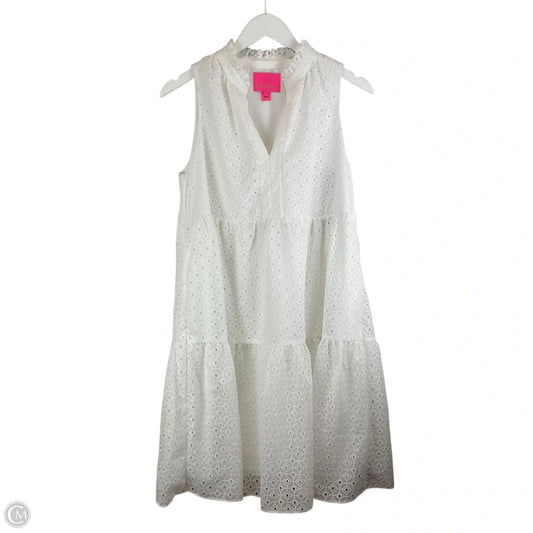Dress Designer By Lilly Pulitzer In White, Size: S