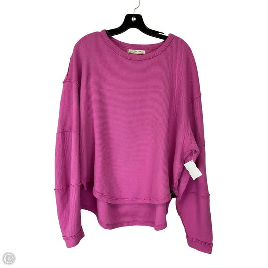 Sweatshirt Crewneck By We The Free In Pink, Size: S