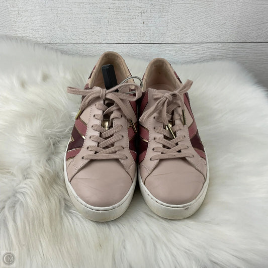 Shoes Designer By Michael Kors In Pink, Size: 8.5