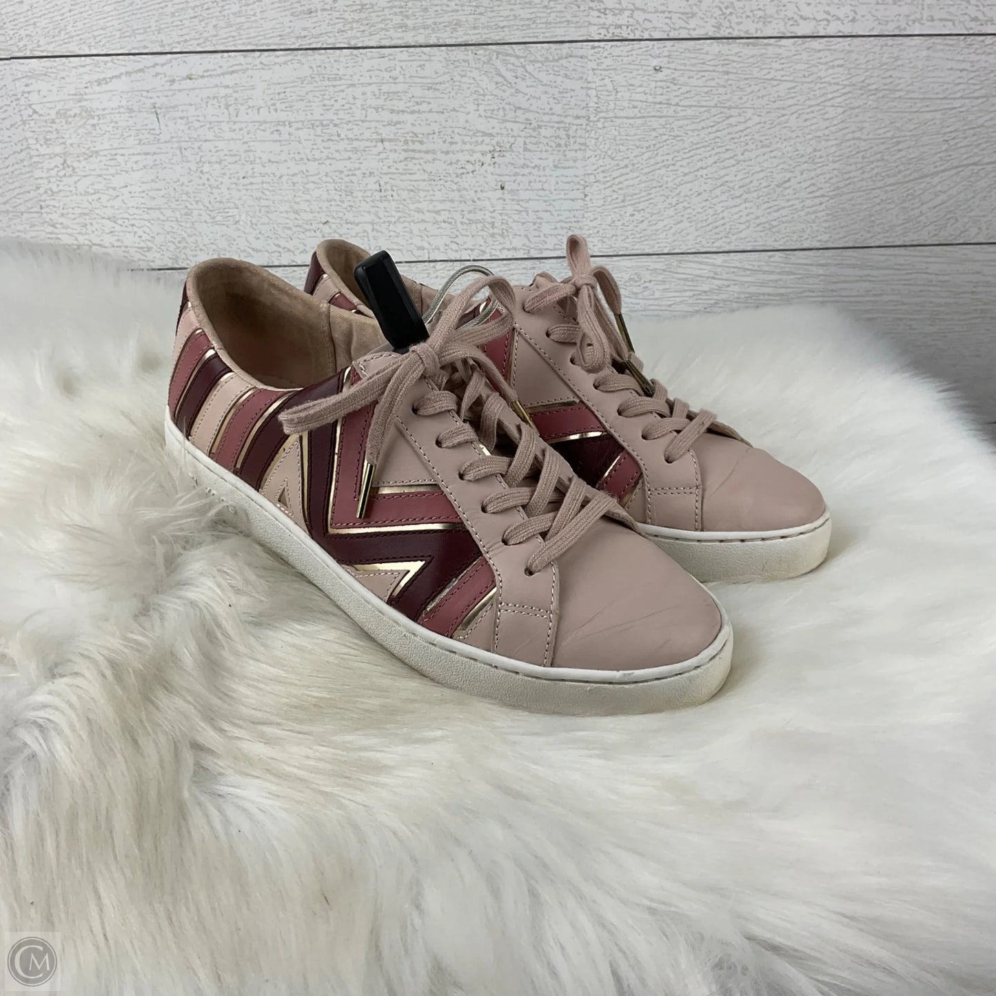 Shoes Designer By Michael Kors In Pink, Size: 8.5